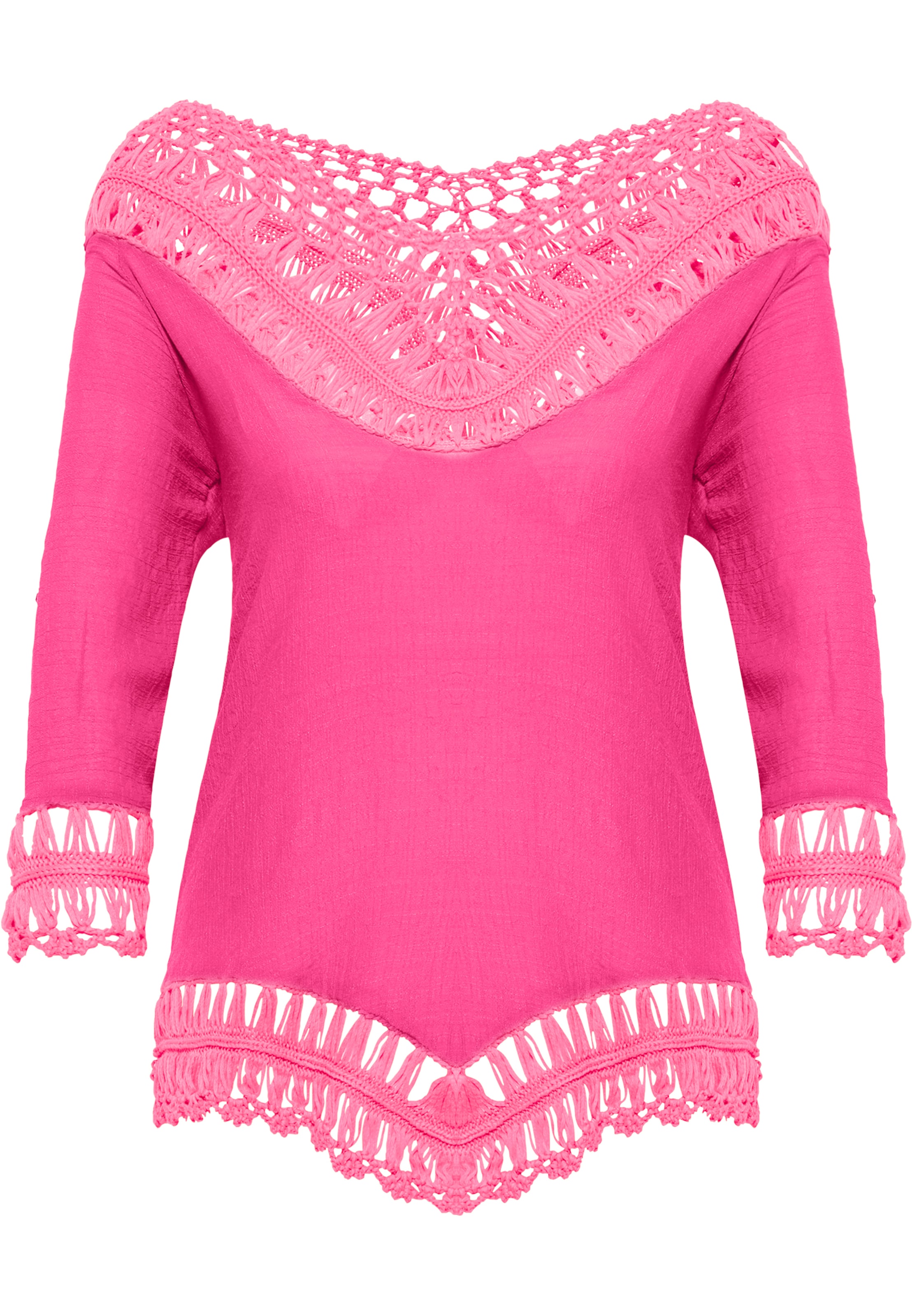 Tunica di IZIA in rosa: frontale