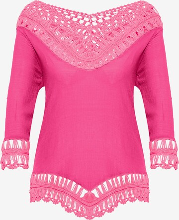 IZIA Tunic in Pink: front