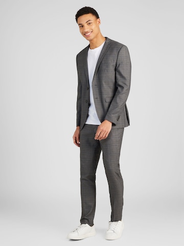 JACK & JONES Slim fit Suit 'FRANCO' in Grey