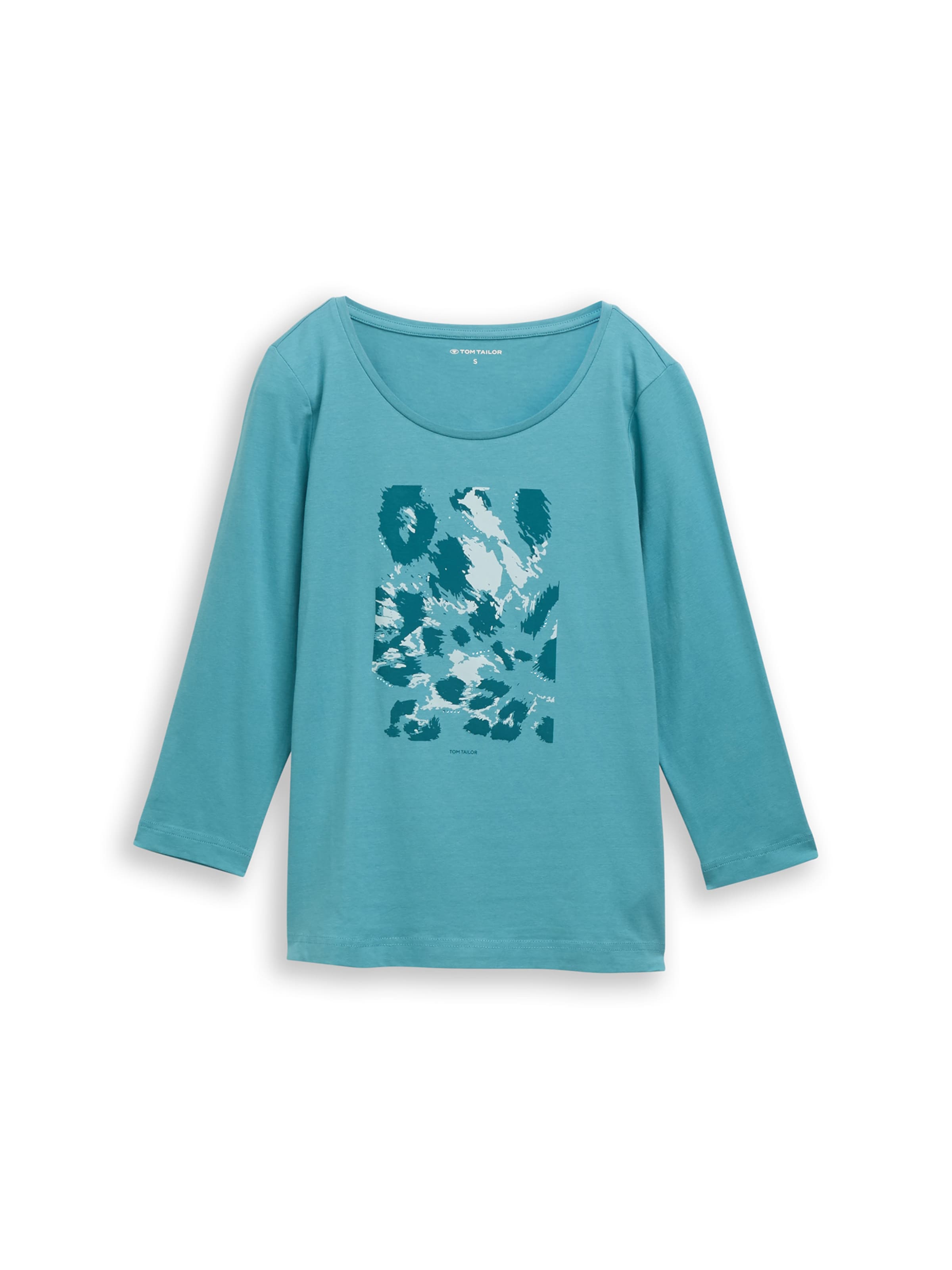 zaļš TOM TAILOR T-Krekls: no priekšpuses