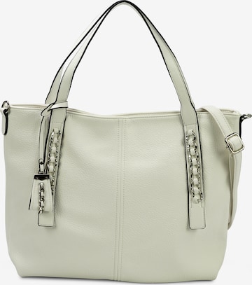 HARPA Shoulder Bag 'ELESA' in White: front