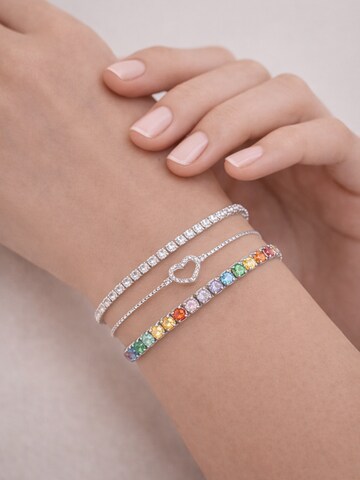 Pure Schmuck Bracelet 'Iced Out Tennisarmband' in Silver