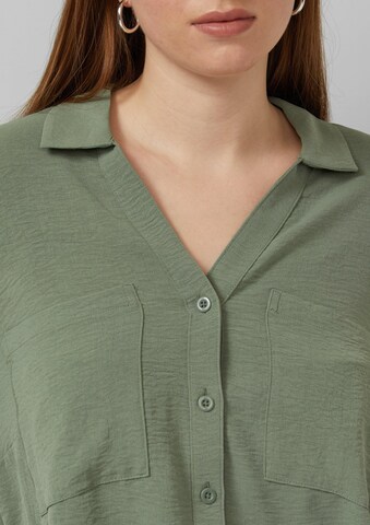 Chemisier QS en vert