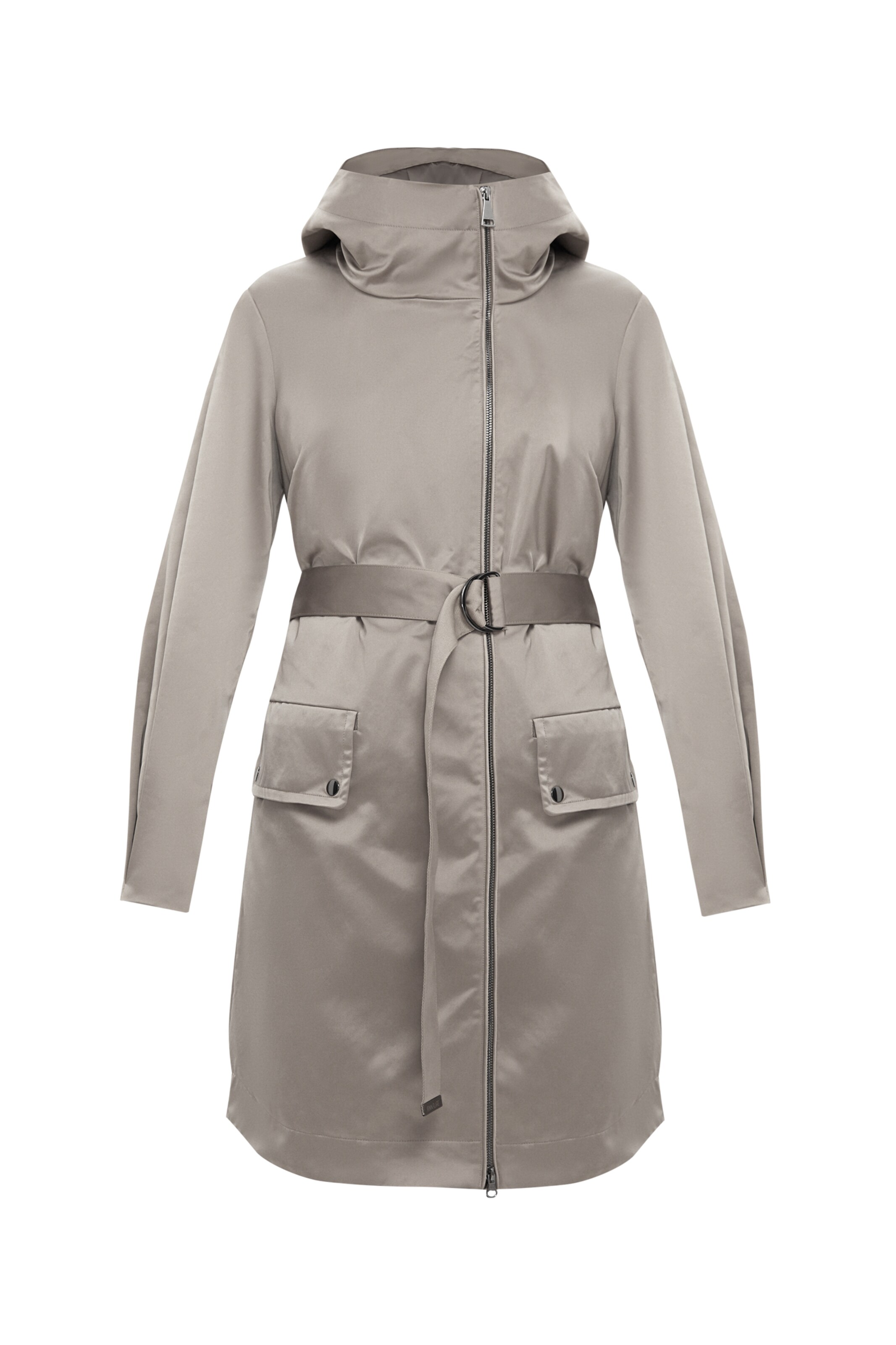Finn Flare Between-seasons coat in Grey: front