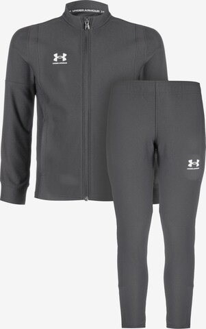 UNDER ARMOUR Tracksuit 'Challenger' in Grey: front