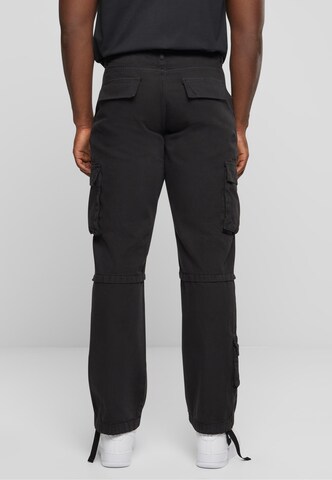 Loosefit Pantalon cargo DEF en noir