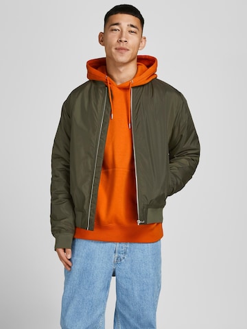 JACK & JONES Between-Season Jacket 'Clay' in Green: front