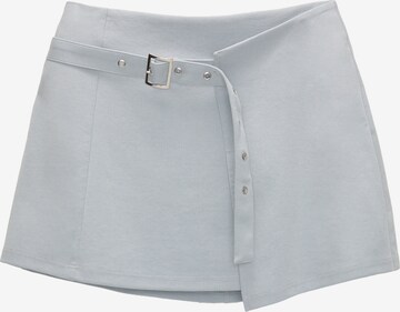 Pull&Bear Rok in Blauw: voorkant