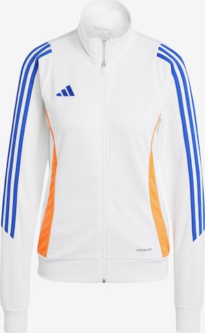 ADIDAS PERFORMANCE Training jacket 'Tiro 24' in White: front