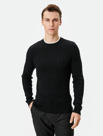 Koton Sweater in Black: front