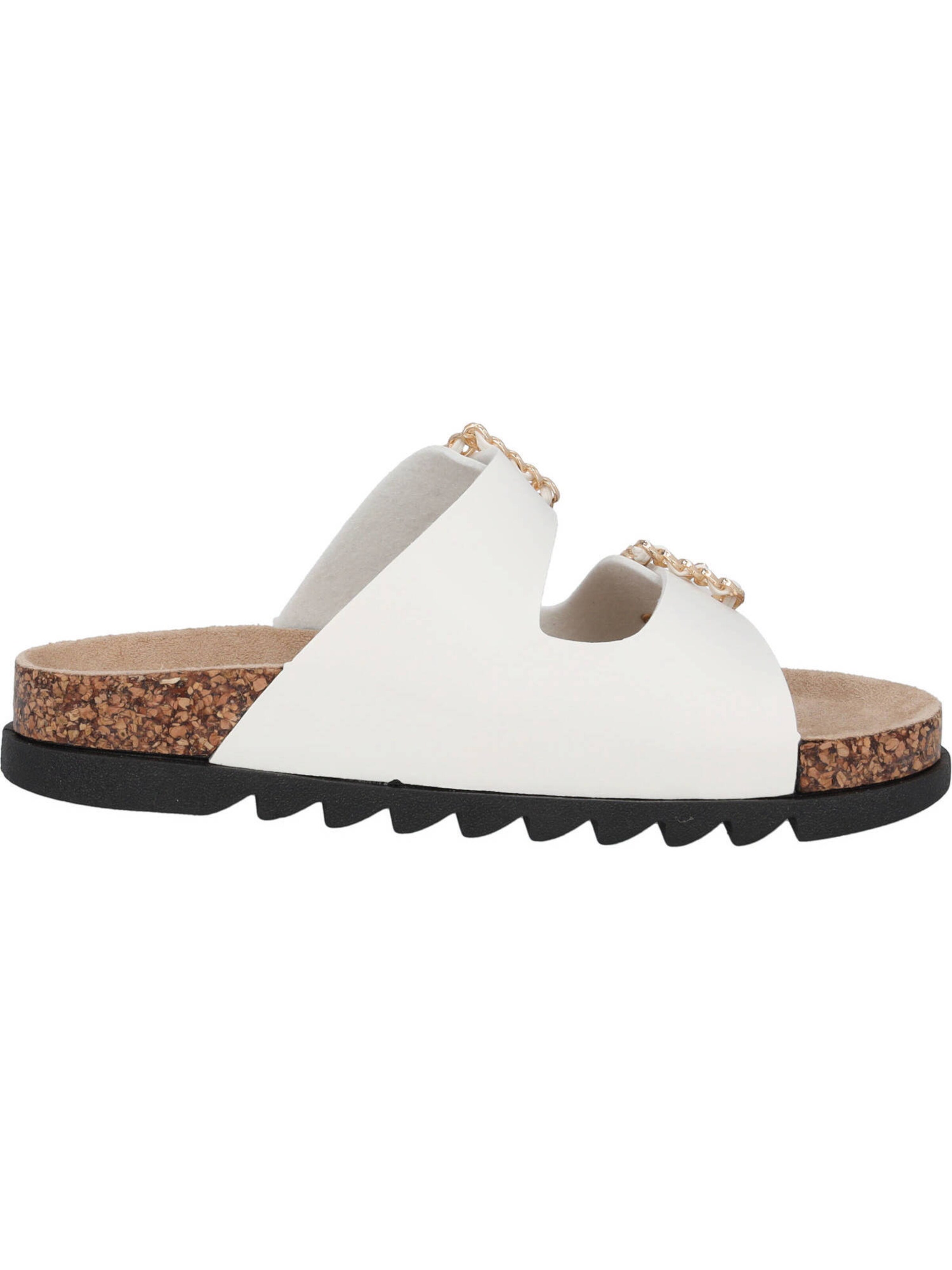 Palado by Sila Sahin Pantoletter 'Igies' i hvid