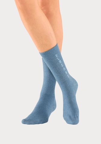 Elbsand Socken in Blau: predná strana