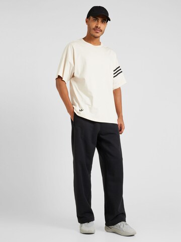 ADIDAS ORIGINALS Loosefit Hose 'Essentials' in Schwarz
