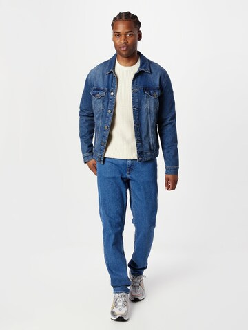 JOOP! Jeans Sweter 'Hadriano' w kolorze biały