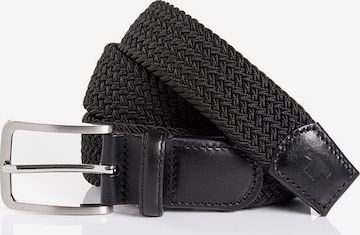 TOM TAILOR Belt 'Alex' in Black: front