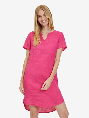 Cartoon Summer Dress in Pink: front