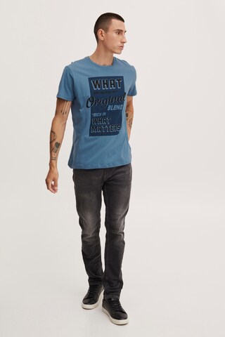 BLEND T-Shirt in Blau