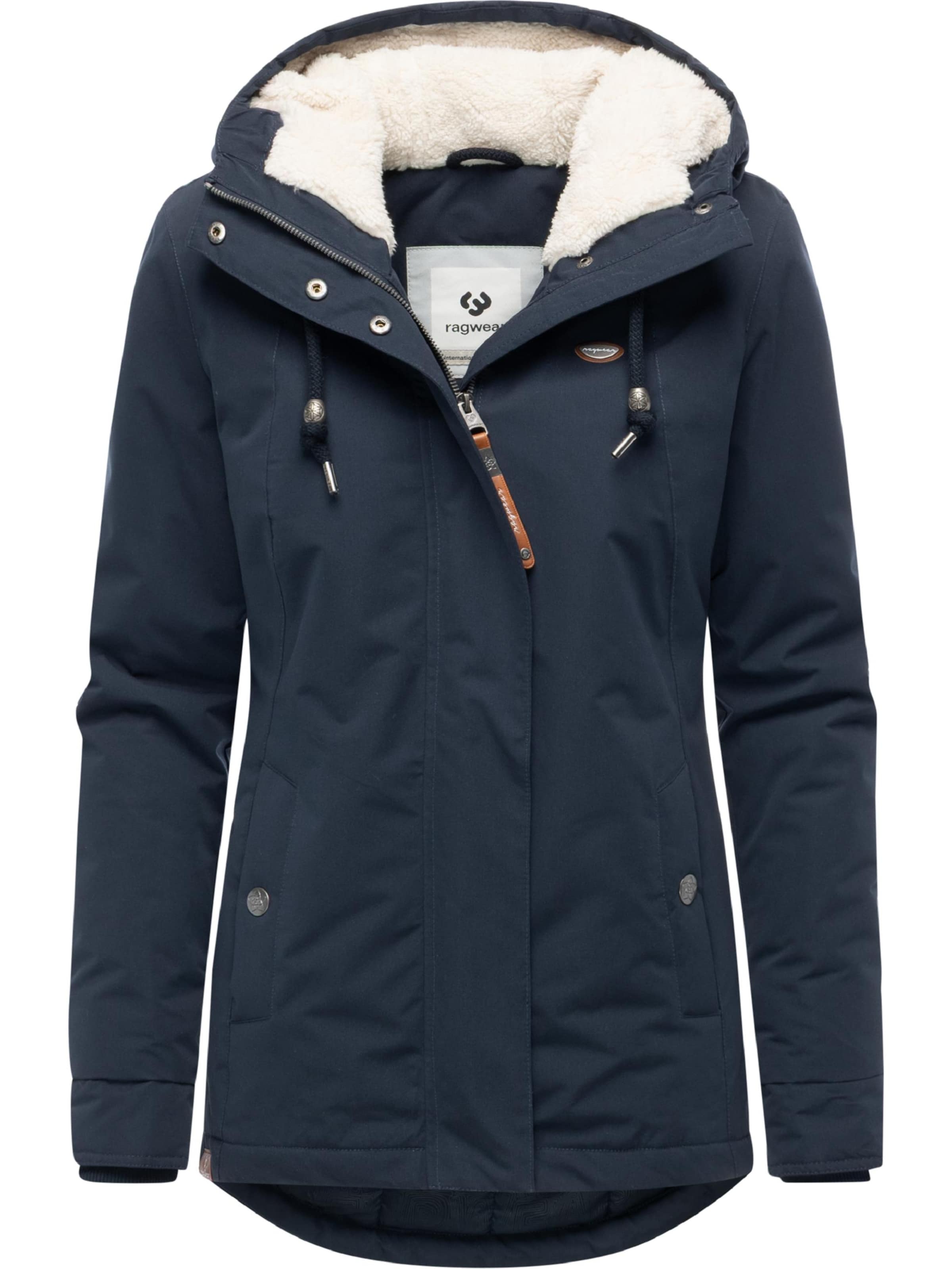 Ragwear Weatherproof jacket 'Alvena' in Blue