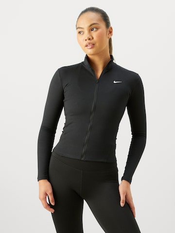 NIKE Sportjacka 'ONE' i svart: framsida