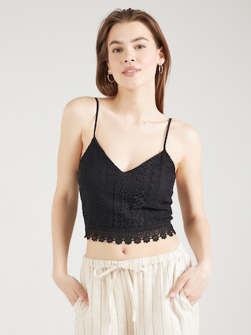 ABOUT YOU Top 'Salma' in Black: front