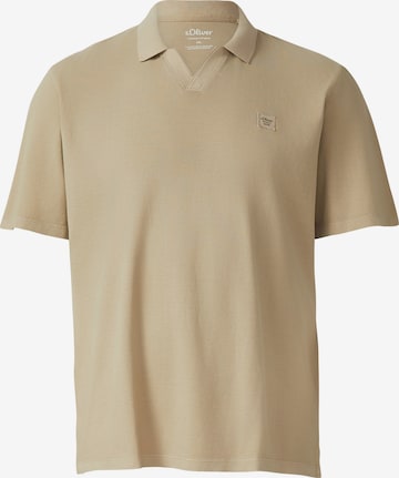 T-Shirt s.Oliver en beige : devant