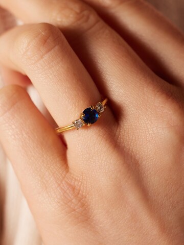 Lucardi Ring in Gold: front
