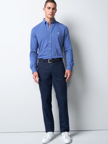 MEYER Regular Chinohose M5 2-6190 in Blau