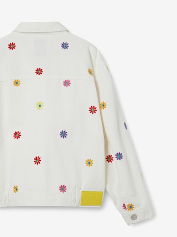 Desigual Between-season jacket 'Daisy' in White