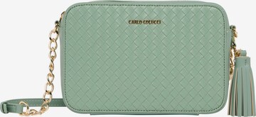 Carlo Colucci Crossbody Bag 'Maria' in Green: front