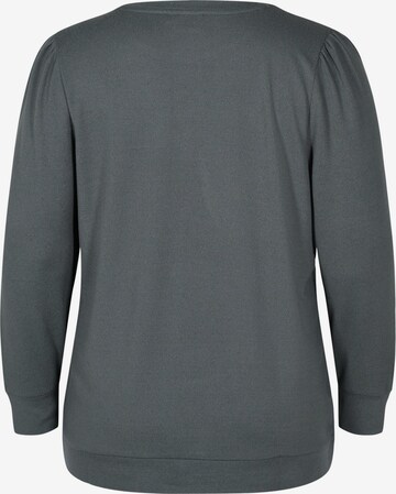 Zizzi Sweater 'LUCCA' in Grey