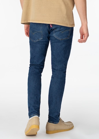 LEVI'S ® Slimfit Jeans '512 Slim Taper Lo Ball' in Blauw