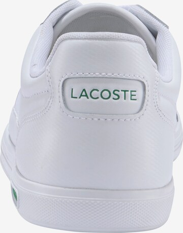 Baskets basses 'Europa' LACOSTE en blanc