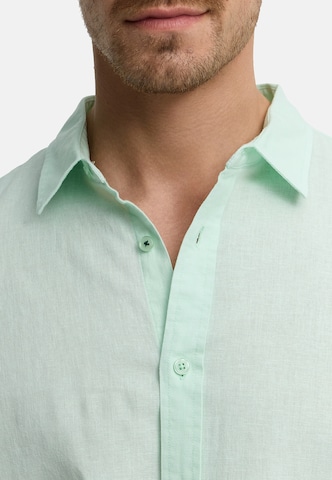 INDICODE JEANS Regular fit Business shirt 'Ceppo' in Green