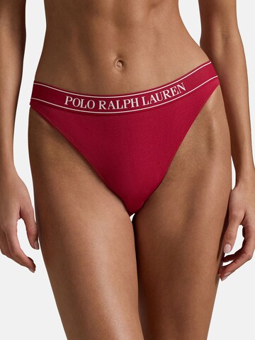 Polo Ralph Lauren - Braga en rojo: frente