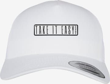 F4NT4STIC Cap 'Take It Easy' in White