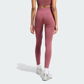 ADIDAS ORIGINALS Skinny Leggings 'Essentials' in Rood
