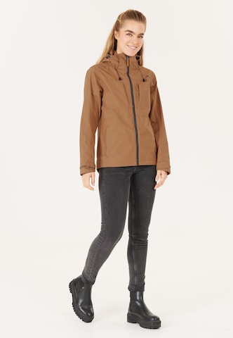 Whistler Outdoor jacket 'Downey' in Brown: front