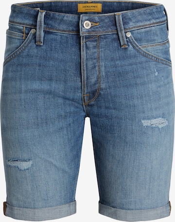 JACK & JONES Slimfit Jeans 'Rick' in Blauw: voorkant