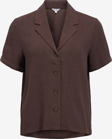 Chemisier 'SANNE' OBJECT en marron : devant