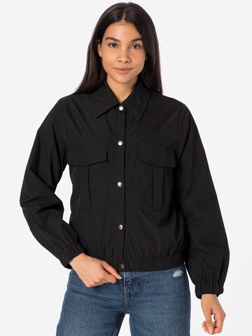 SISTERS POINT Between-season jacket 'VUJA' in Black: front