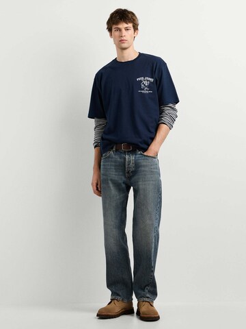 T-Shirt 'Coffeet' Pepe Jeans en bleu