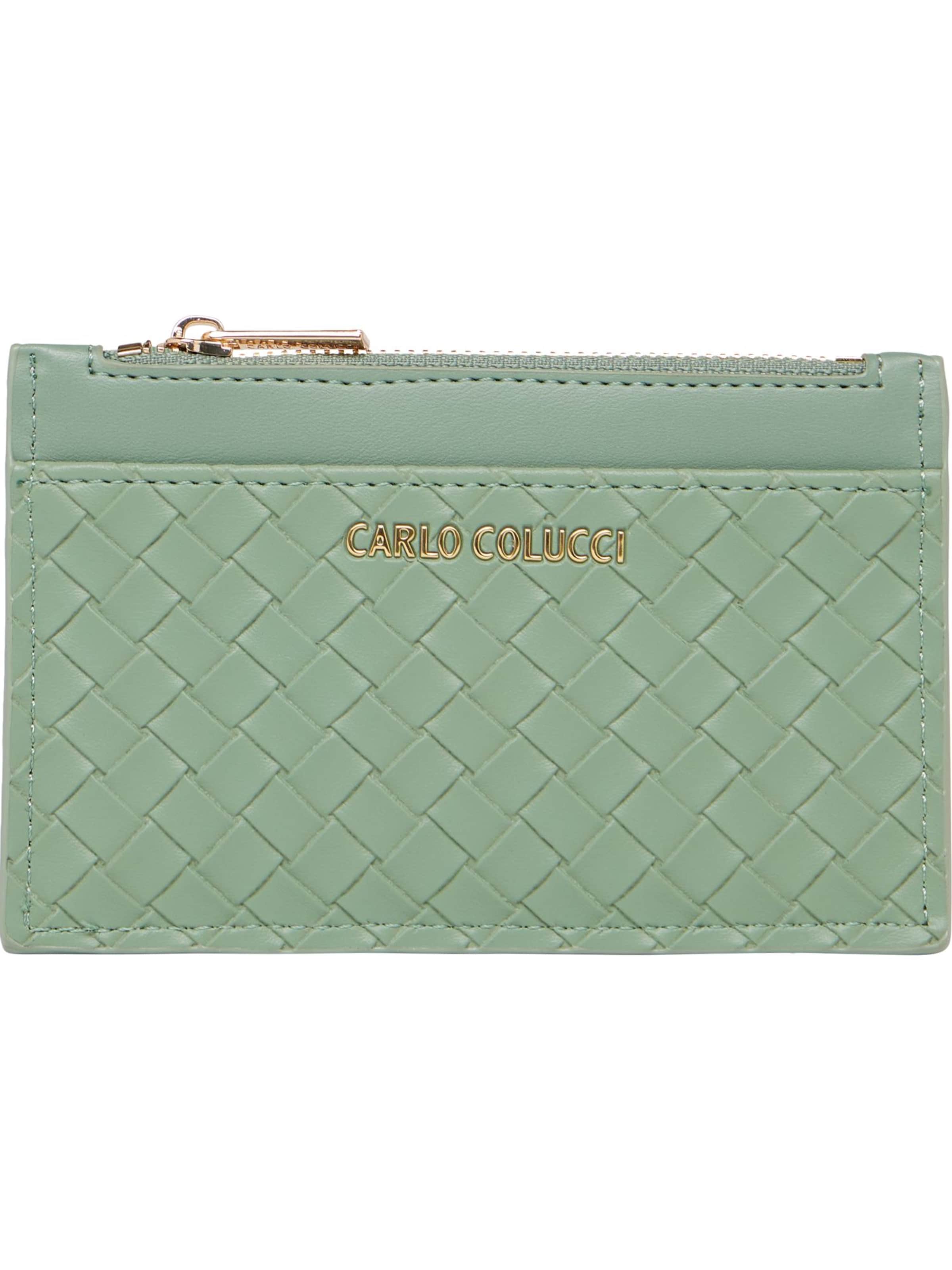 Étui ' Dhahri ' Carlo Colucci en vert : devant