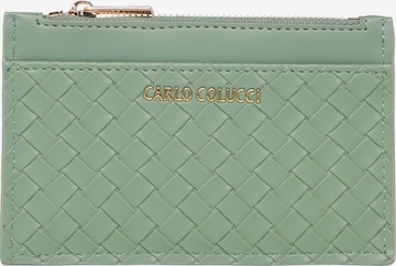 Carlo Colucci Etui ' Dhahri ' in Groen: voorkant