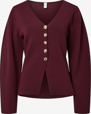 YAS Cardigan 'YASMikkala' i rød: forside