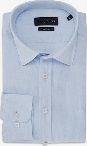 bugatti Hemd in Blau: Vorderseite