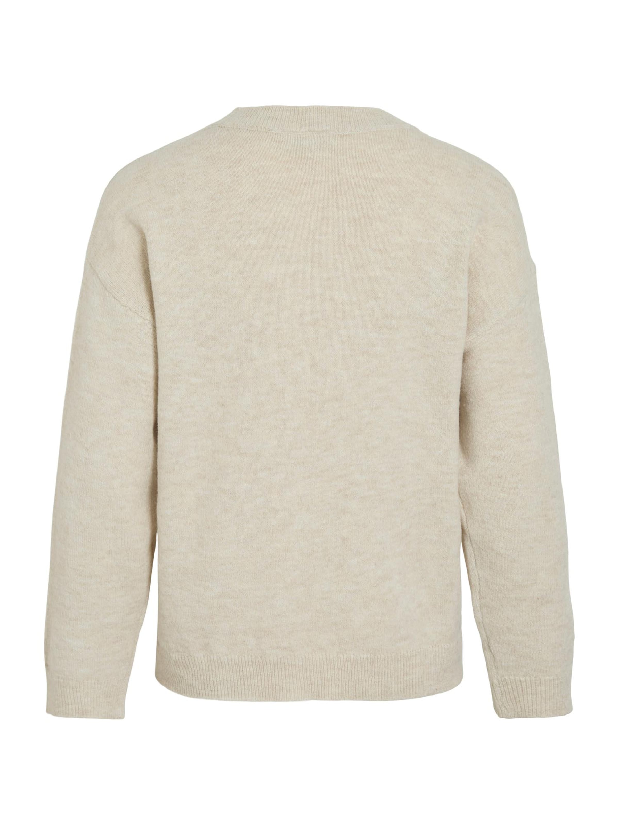 VILA - Jersey 'VILIGA' en beige