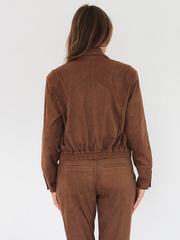 Veste mi-saison 'Michelle' Honnête Atelier en marron