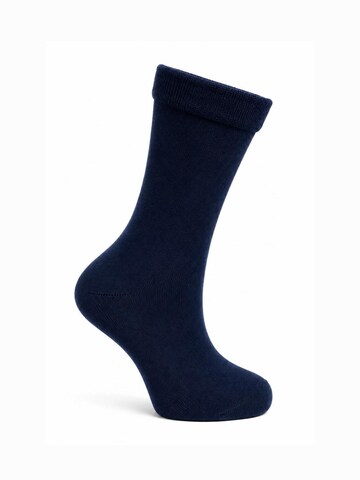 Calzino 'El Sueno Herrensocken aus Baumwollmischgewebe mit Muster, 6er-Pack, EU 40–46, gemischt' di El Sueno in blu