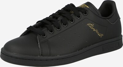 ADIDAS ORIGINALS Zemie brīvā laika apavi 'STAN SMITH', krāsa - Zelts / melns, Preces skats