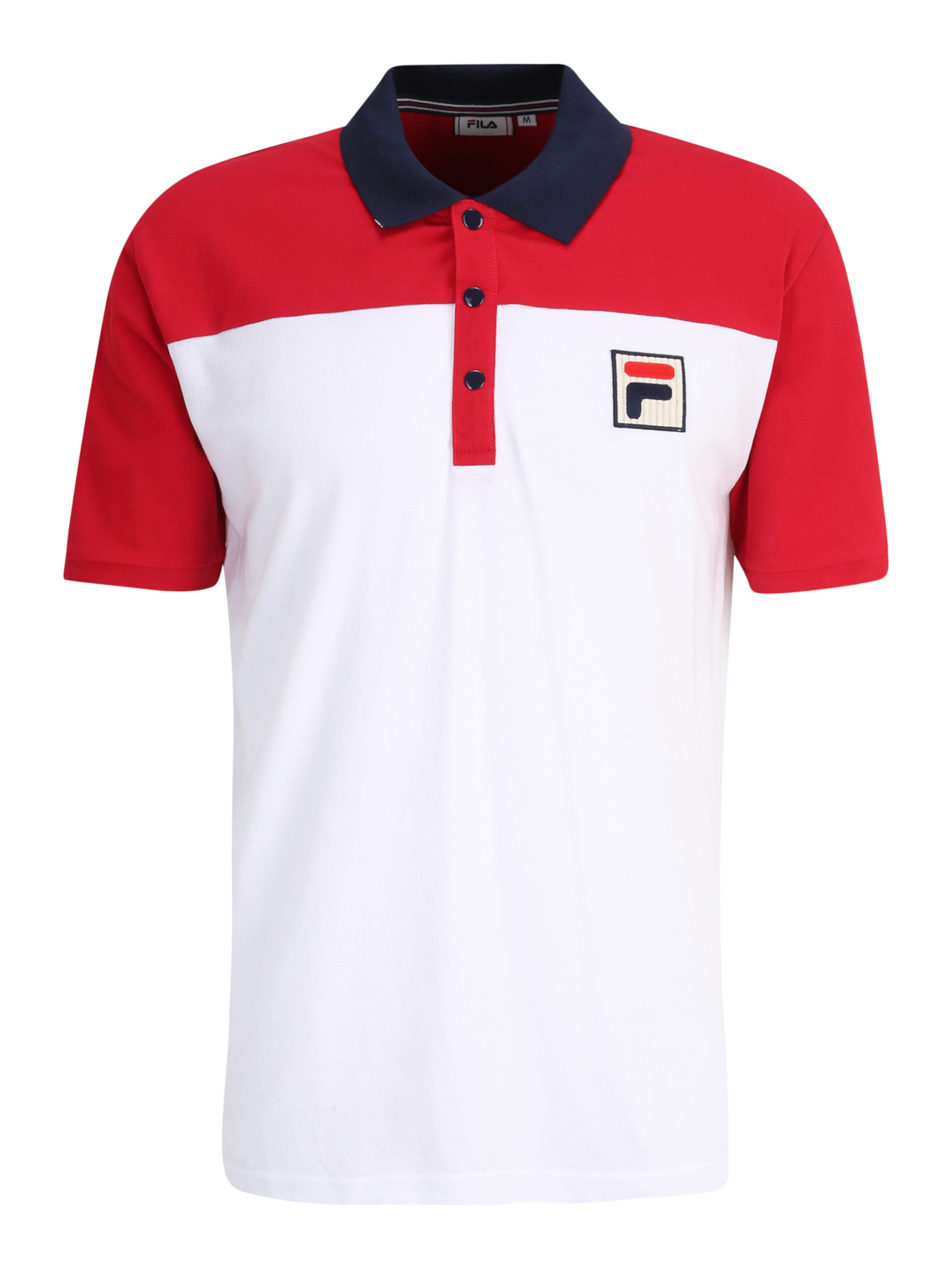 FILA T-shirt 'LIANSHAN' i vit: framsida